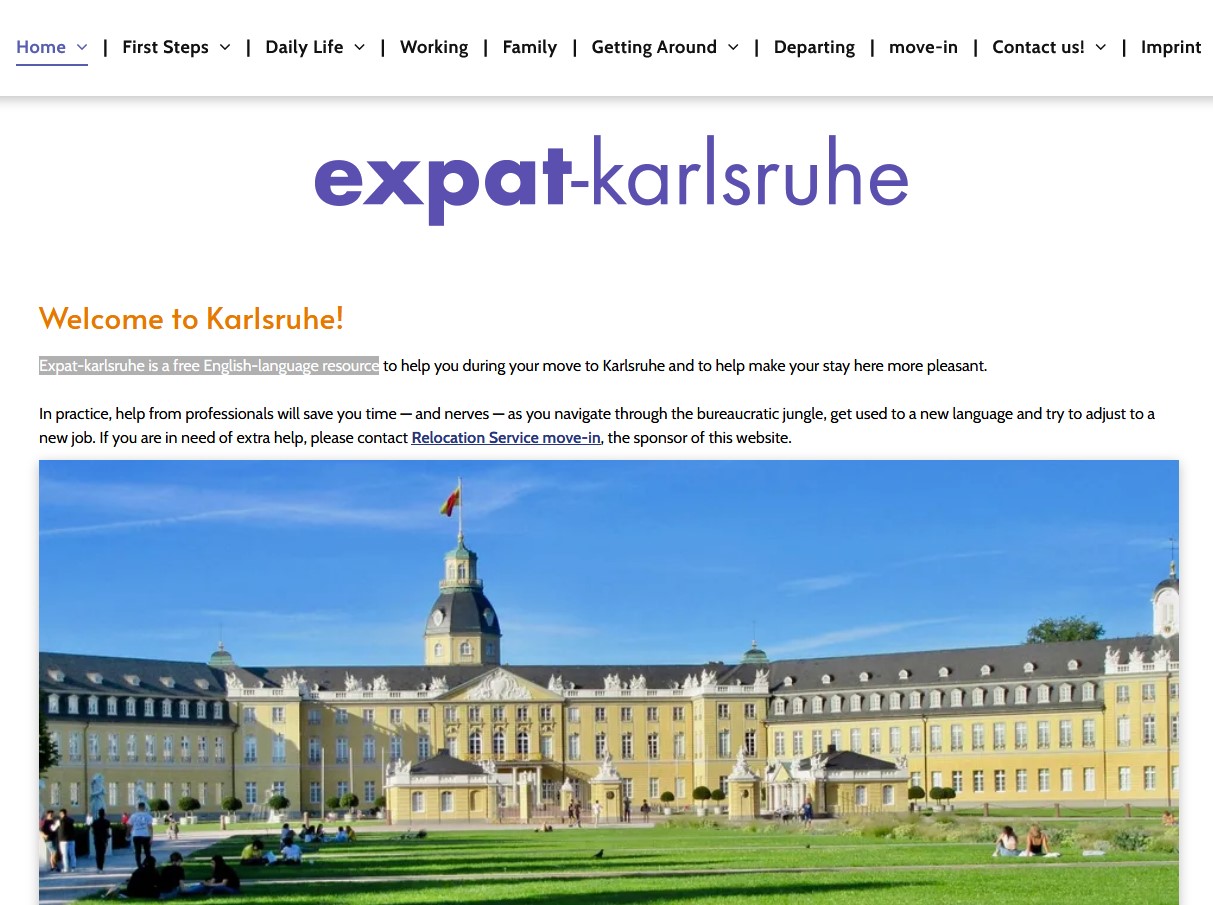 Expat-karlsruhe - free English-language resource